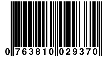 0 763810 029370