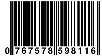 0 767578 598116