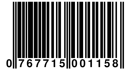 0 767715 001158