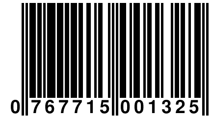 0 767715 001325