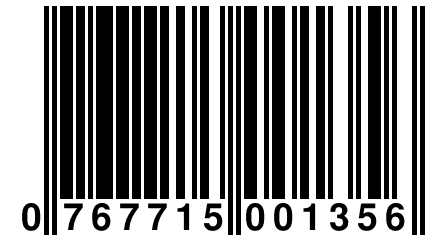 0 767715 001356