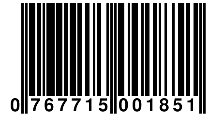 0 767715 001851