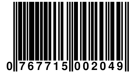 0 767715 002049