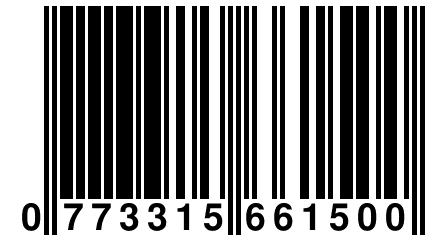 0 773315 661500