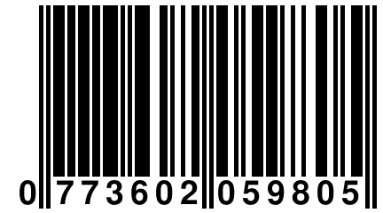 0 773602 059805