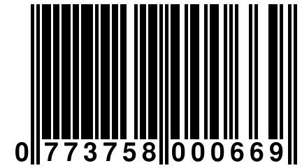 0 773758 000669