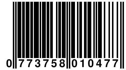 0 773758 010477