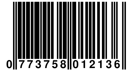 0 773758 012136