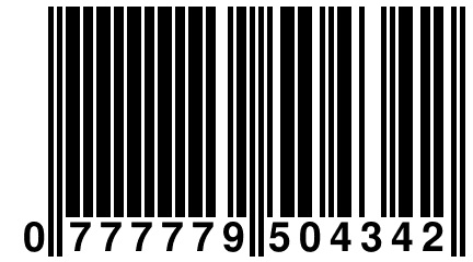 0 777779 504342