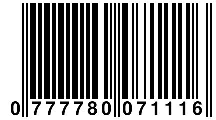 0 777780 071116