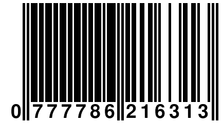 0 777786 216313