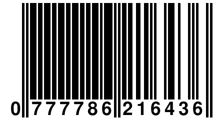 0 777786 216436