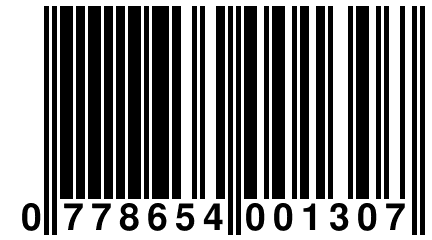 0 778654 001307