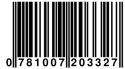 0 781007 203327