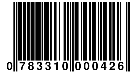 0 783310 000426