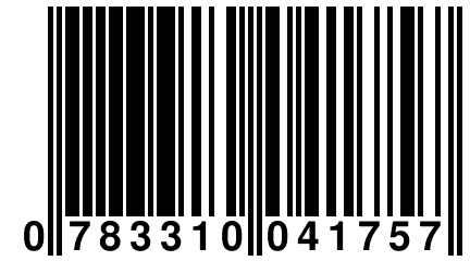 0 783310 041757