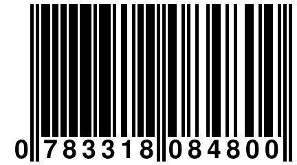 0 783318 084800