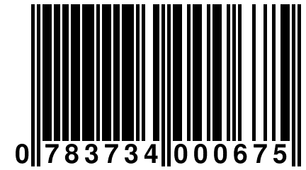 0 783734 000675