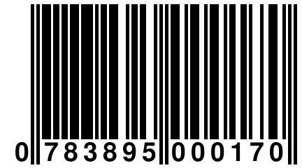 0 783895 000170