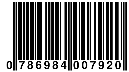 0 786984 007920