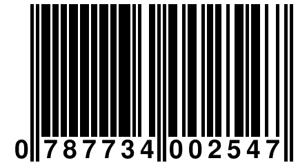 0 787734 002547