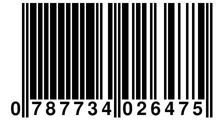 0 787734 026475