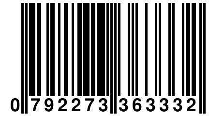 0 792273 363332