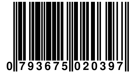 0 793675 020397
