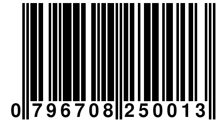 0 796708 250013