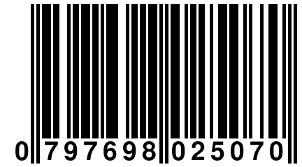 0 797698 025070