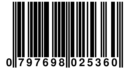 0 797698 025360