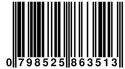 0 798525 863513