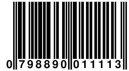 0 798890 011113