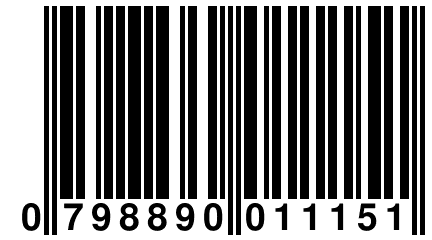 0 798890 011151