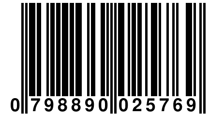 0 798890 025769