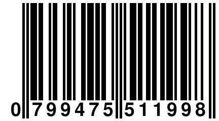 0 799475 511998