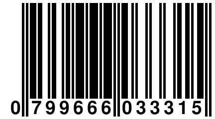 0 799666 033315