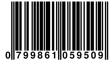 0 799861 059509