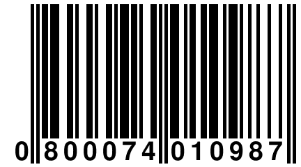 0 800074 010987