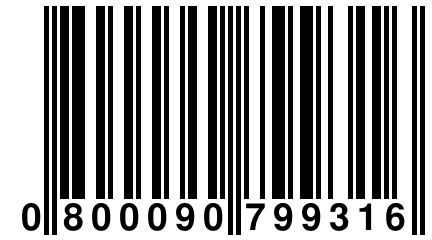 0 800090 799316