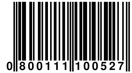 0 800111 100527