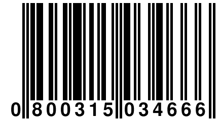 0 800315 034666