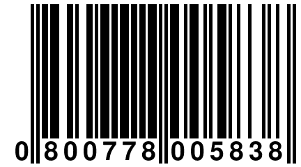 0 800778 005838