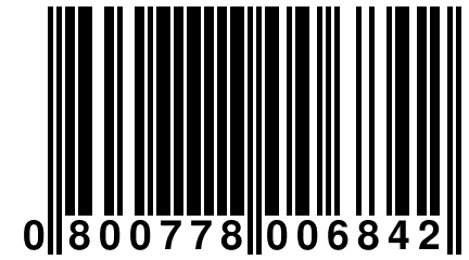 0 800778 006842