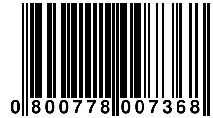 0 800778 007368