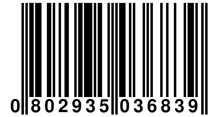 0 802935 036839