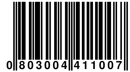 0 803004 411007