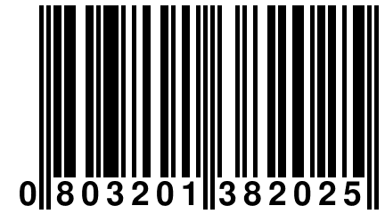 0 803201 382025