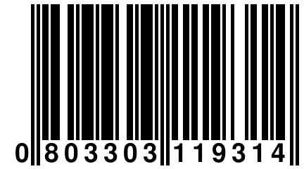 0 803303 119314