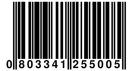 0 803341 255005